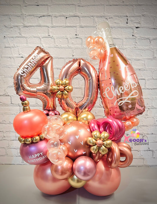 Champagne Happy Birthday