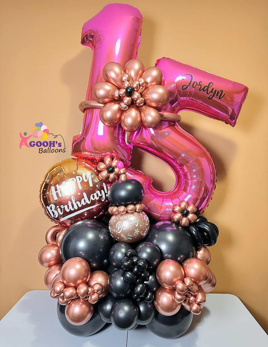 Happy Birthday Flower Full Size