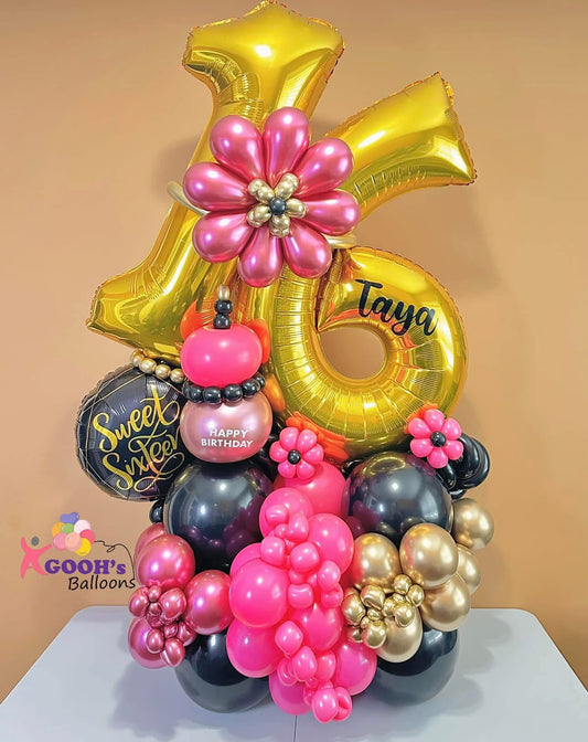 Happy Birthday Flower Full Size