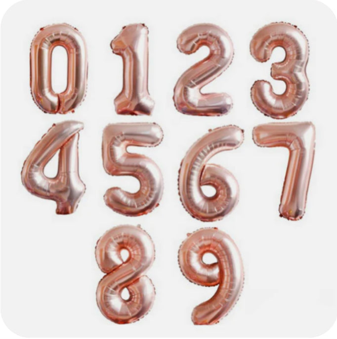 32 Inch Two Foil Numbers