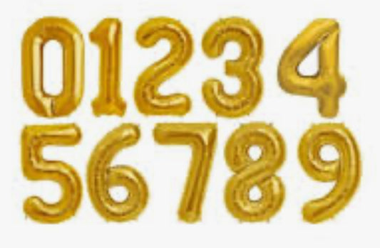 32 Inch Single Foil Number