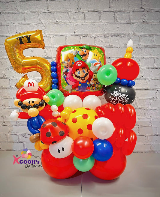 Gamer balloon bouquet