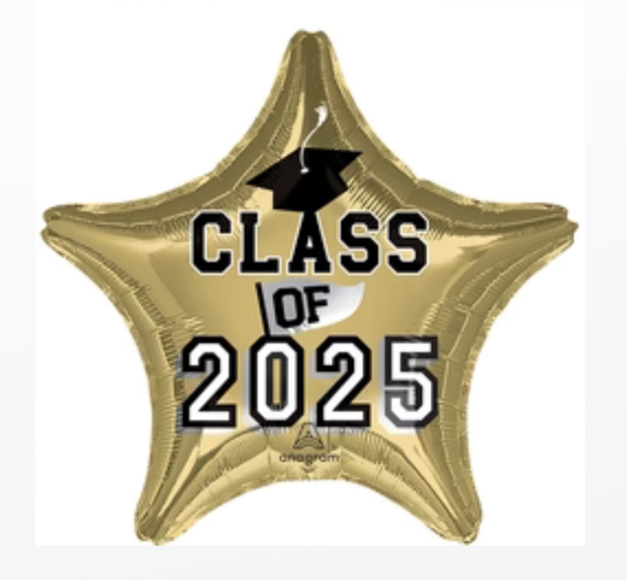 Class of 2025 star foil