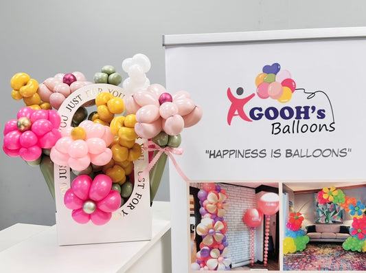 Balloon flower bouquet Just for you