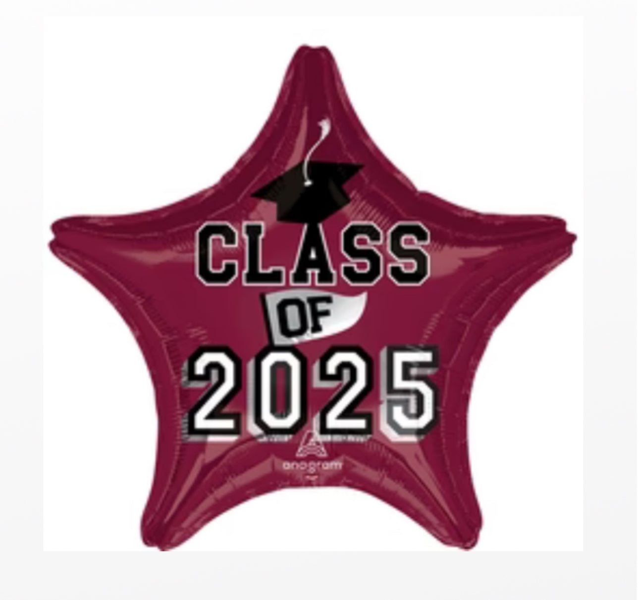 Class of 2025 star foil