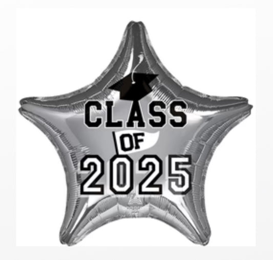 Class of 2025 star foil
