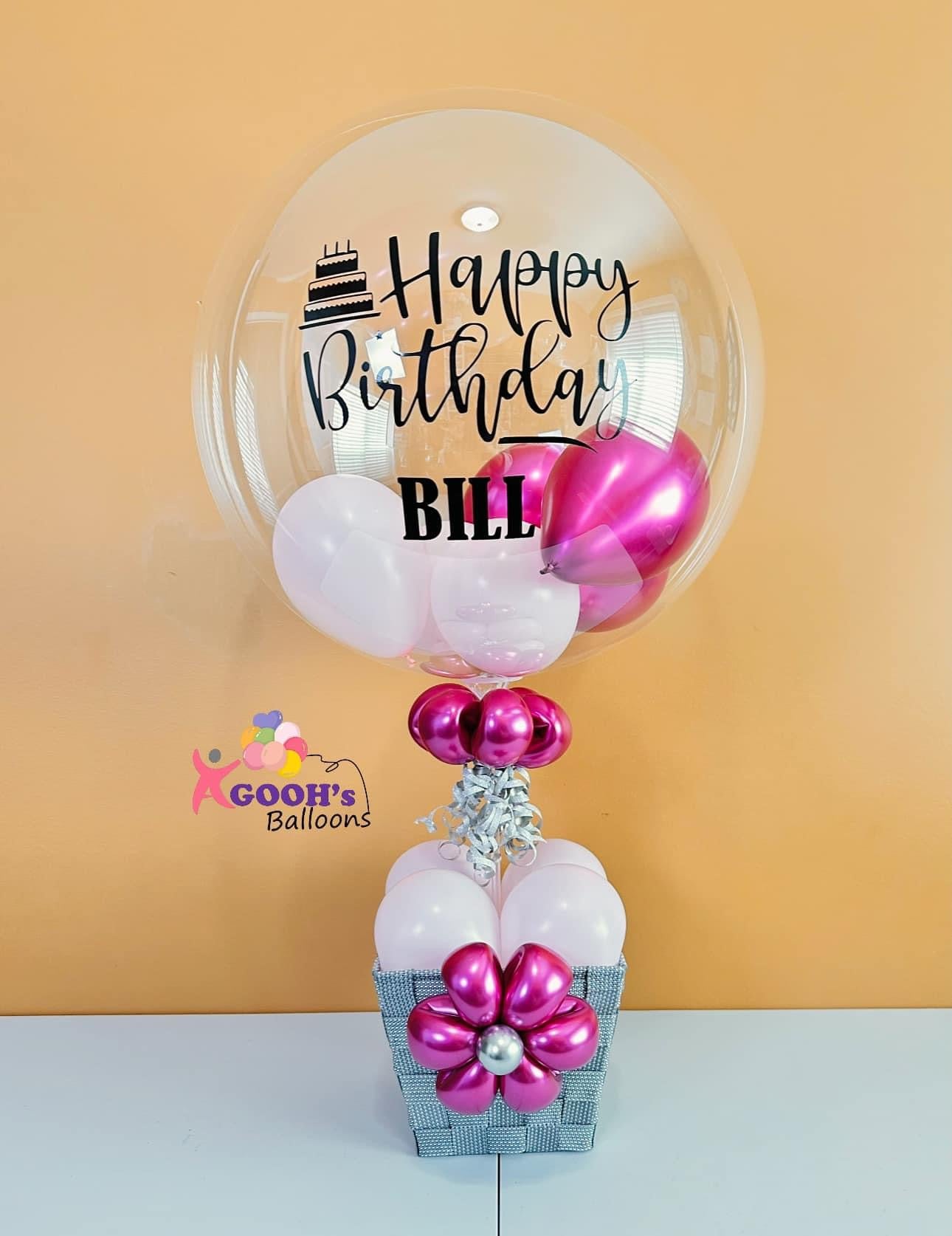 Bubble Table Centerpiece