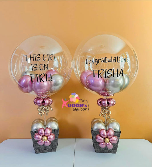 Bubble Table Centerpiece