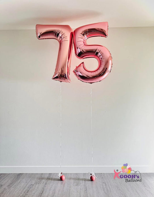 32 Inch Two Foil Numbers