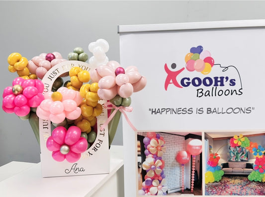 Balloon flower bouquet Just for you