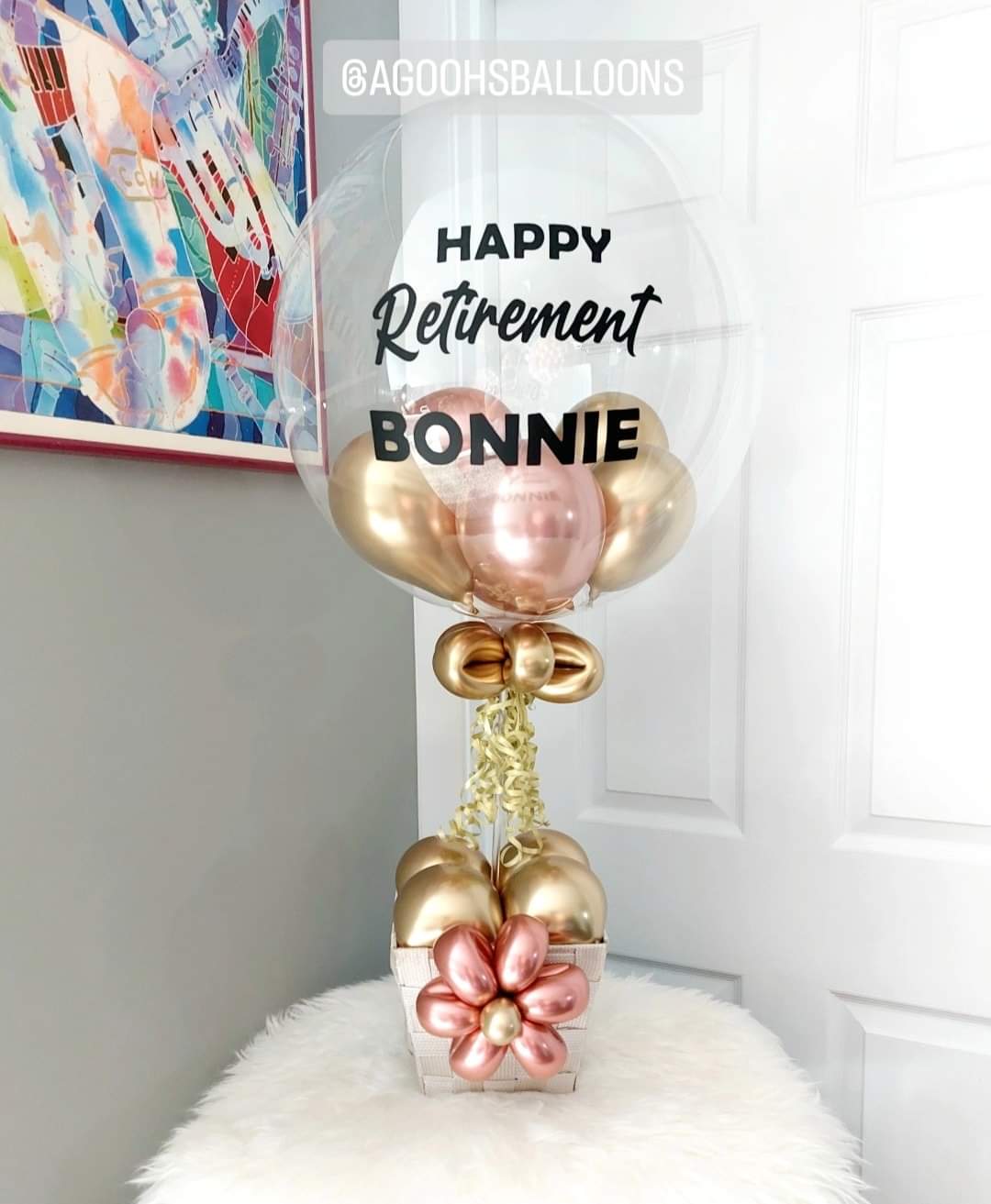 Bubble Table Centerpiece