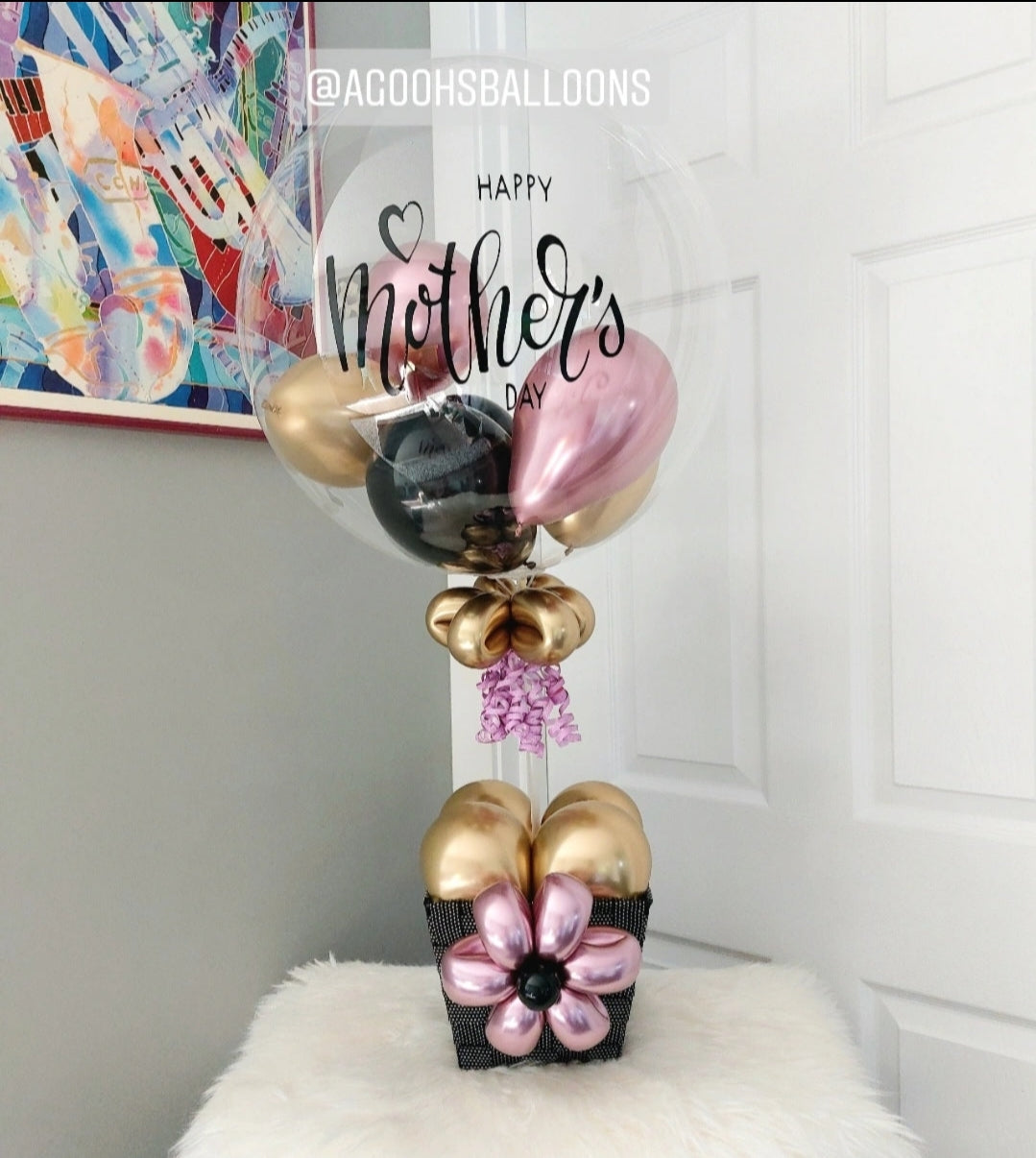 Bubble Table Centerpiece