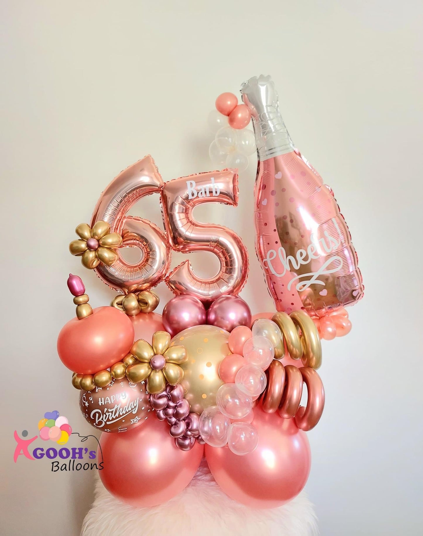 Champagne Happy Birthday