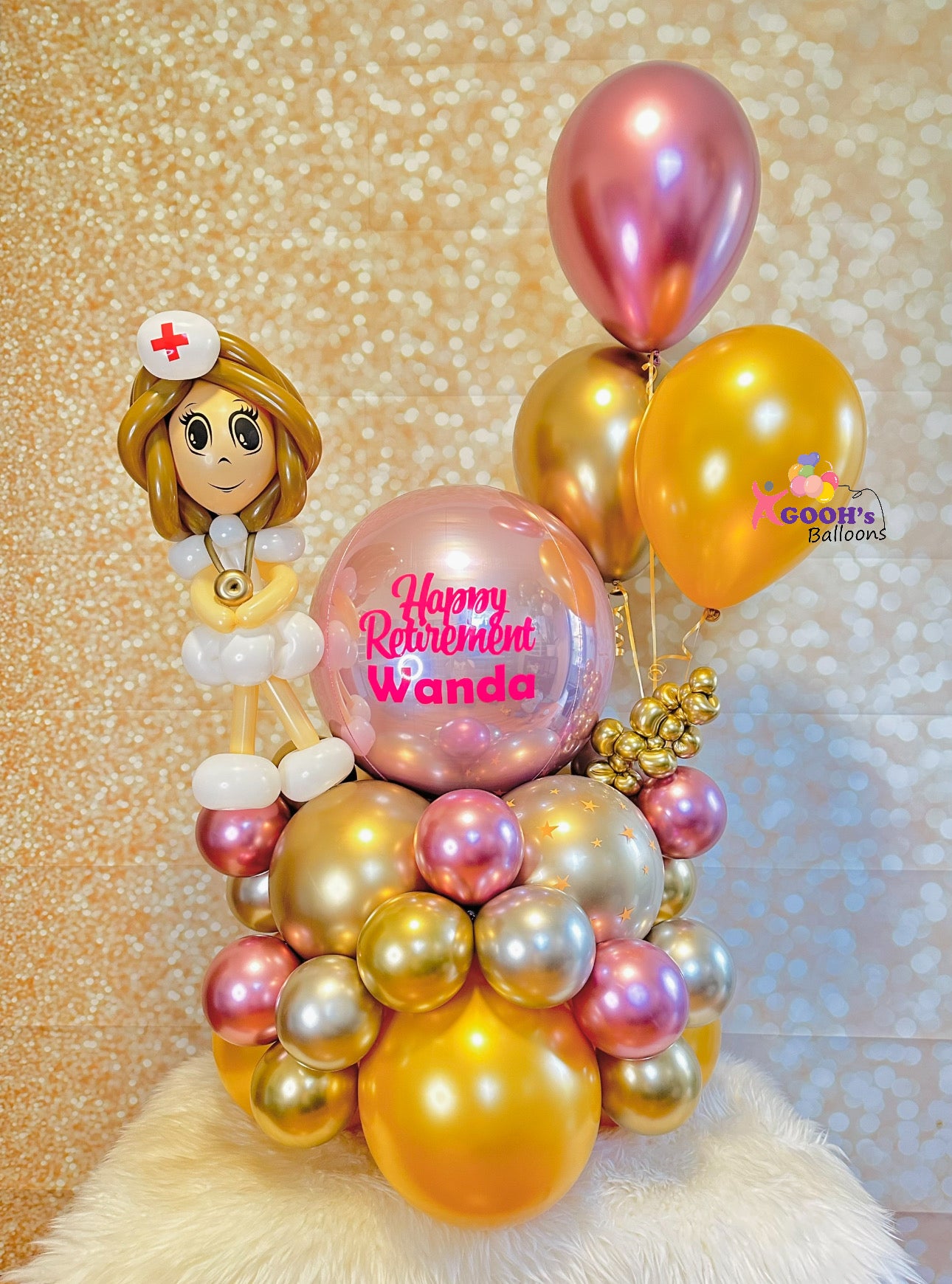 Nurse  balloon bouquet bundle