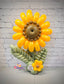 Sunflower table centrepiece