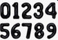 32 Inch Two  Foil Numbers