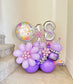 Flower happy birthday table top