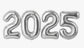 2025 Foil Number Balloons